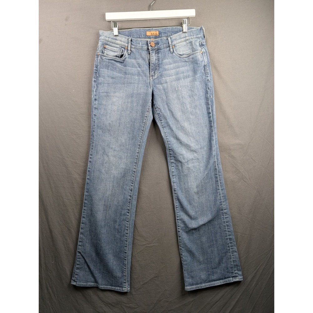 See Thru Soul‎ Women Blue Bootcut Denim Jeans Size 32